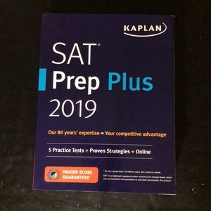 Kaplan SAT Prep Plus 2019